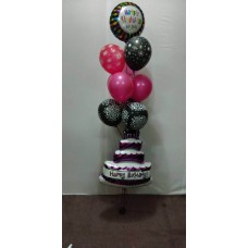 Helium balloon bouquet Standee 